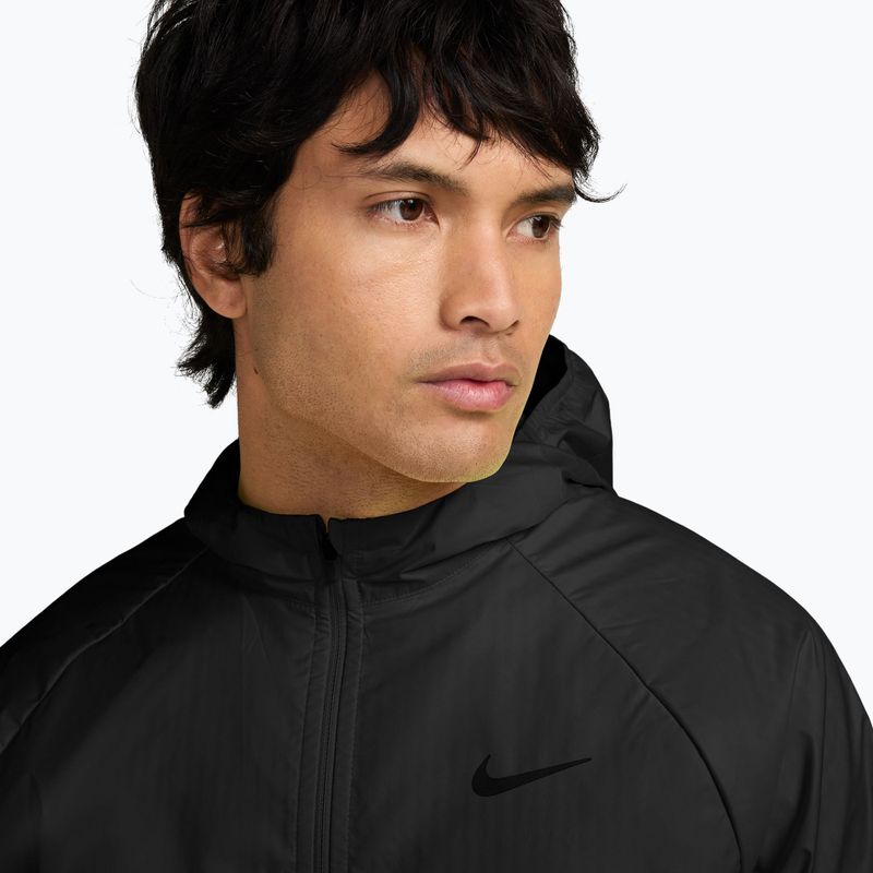 Pánska bežecká bunda Nike Miler Therma-Fit Repel Winterized black/black 3