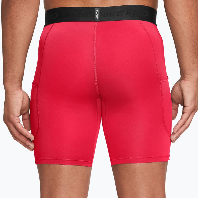 Pánske tréninkové šortky Nike Pro Dri-Fit Fitness Long laser crimson/black 2