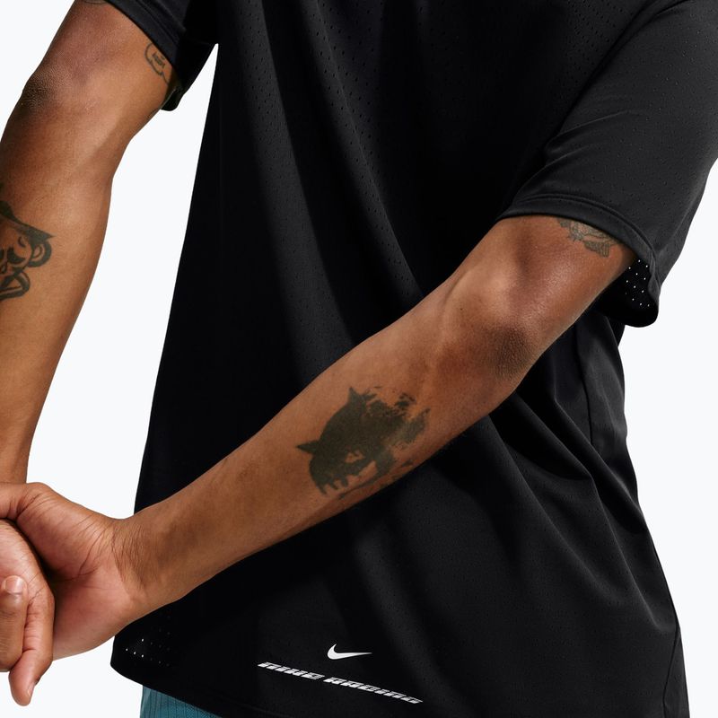 Pánske bežecké tričko Nike AeroSwift Dri-Fit ADV black 4