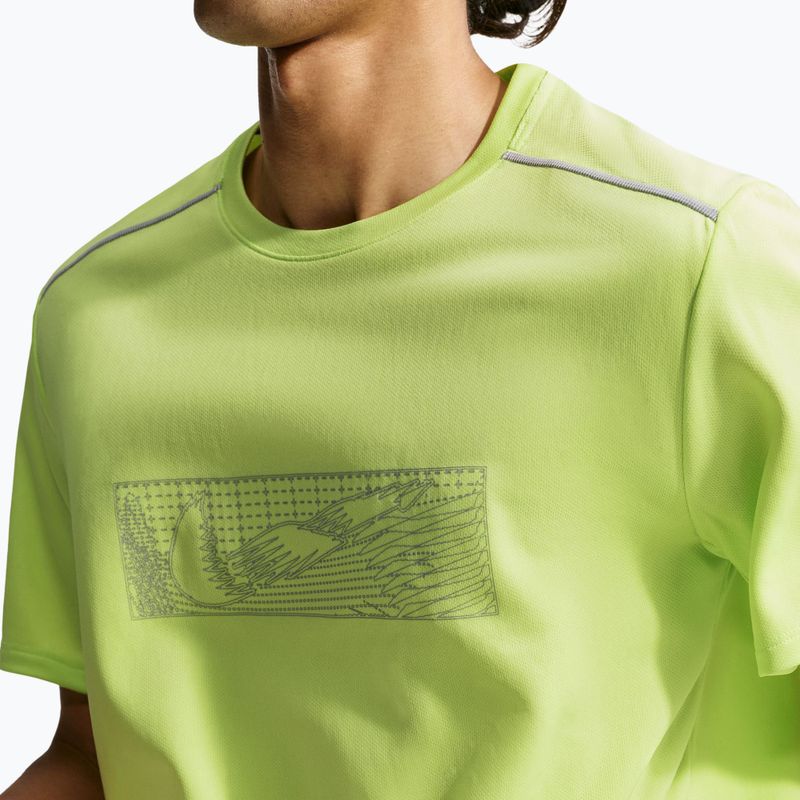 Pánske bežecké tričko Nike Miler light lemon twist 6