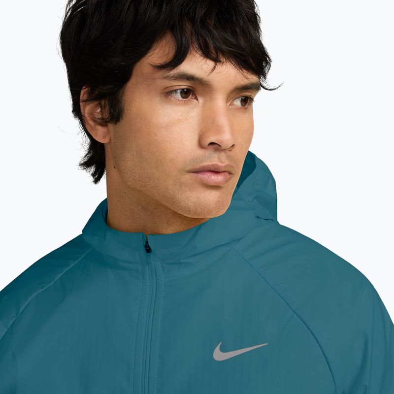 Pánska bežecká bunda Nike Miler Therma-Fit Repel Winterized bright spruce/black 3