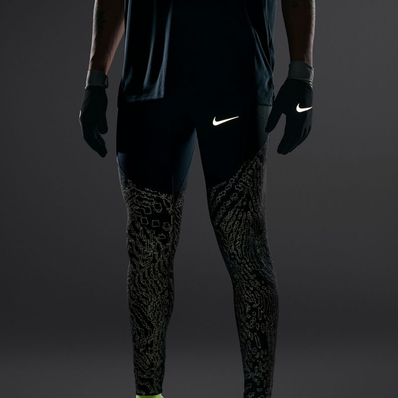 Pánske bežecké legíny Nike Stride Dri-FIT Winterized black/black 6
