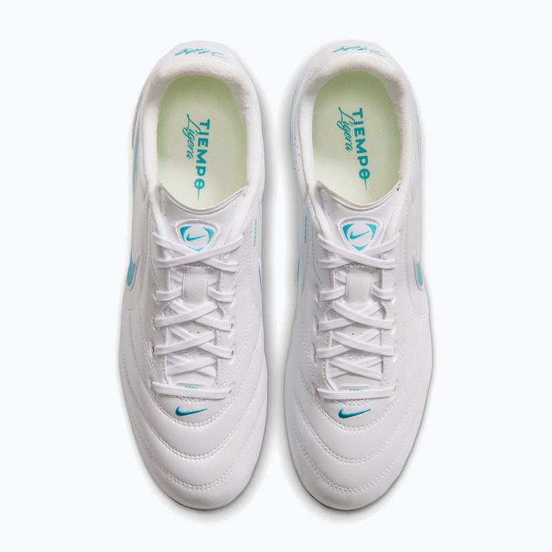 Pánske kopačky Nike Tiempo Ligera Pro AG white/white/dusty cactus 3