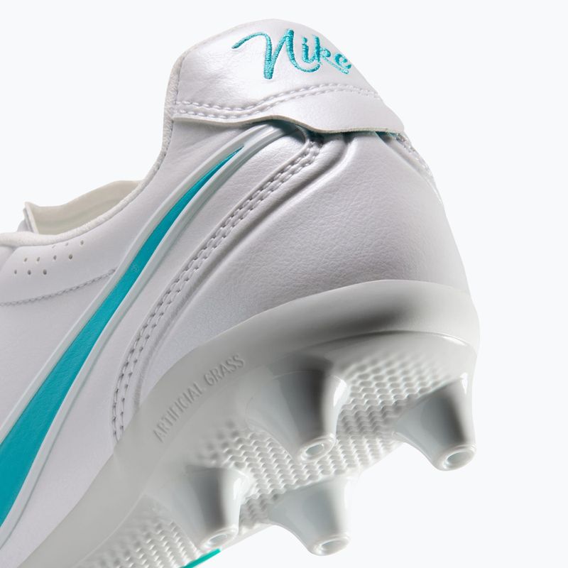 Pánske kopačky Nike Tiempo Ligera Pro AG white/white/dusty cactus 5