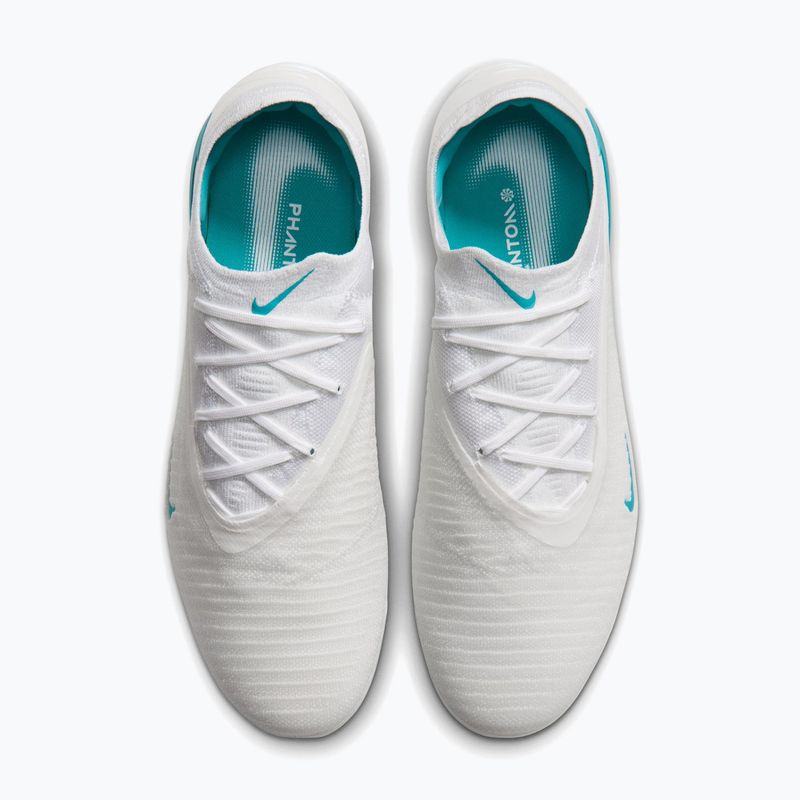 Pánske kopačky Nike Phantom 6 Low Elite SG white/white/dusty cactus 3