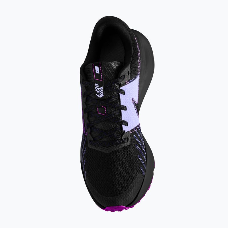 Dámske bežecké topánky Nike Run Defy black/persian violet/purple pulse 4