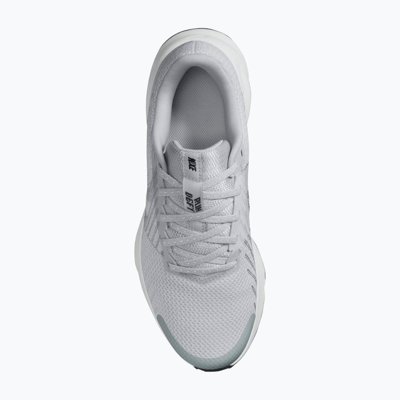 Dámske bežecké topánky Nike Run Defy wolf grey/off white/metallic silver 4
