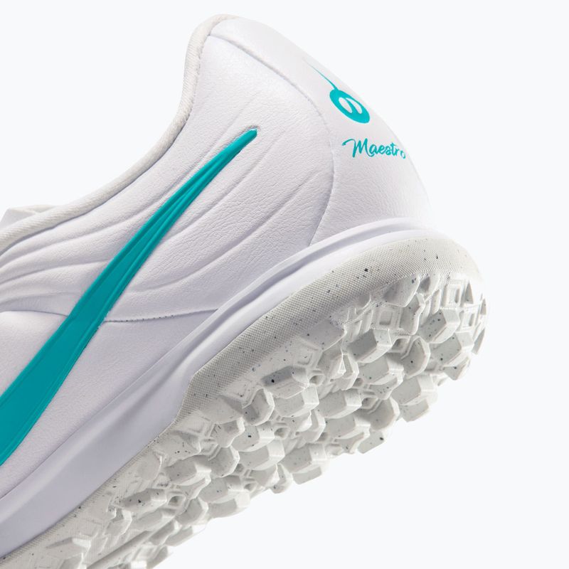 Detské kopačky Nike Tiempo Maestro Academy Jr TF white/white/dusty cactus 6