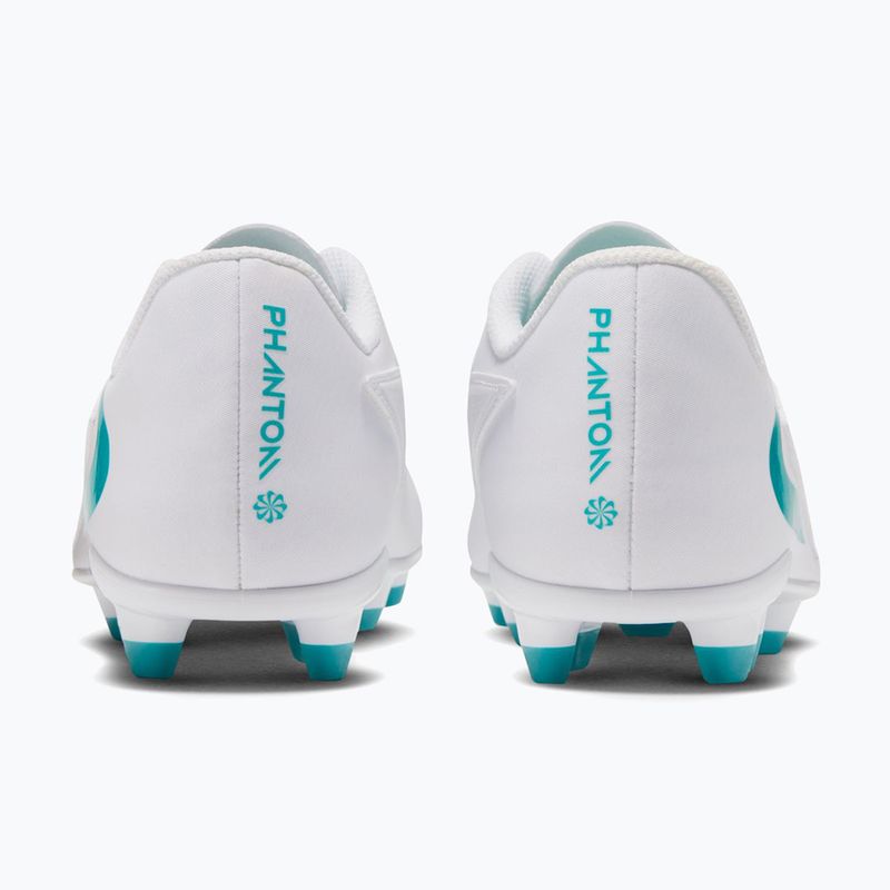 Detské kopačky Nike Phantom 6 Low Club Jr MG white/white/dusty cactus 2