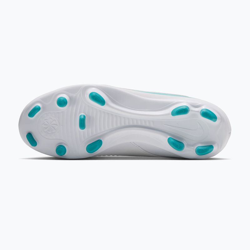 Detské kopačky Nike Phantom 6 Low Club Jr MG white/white/dusty cactus 4