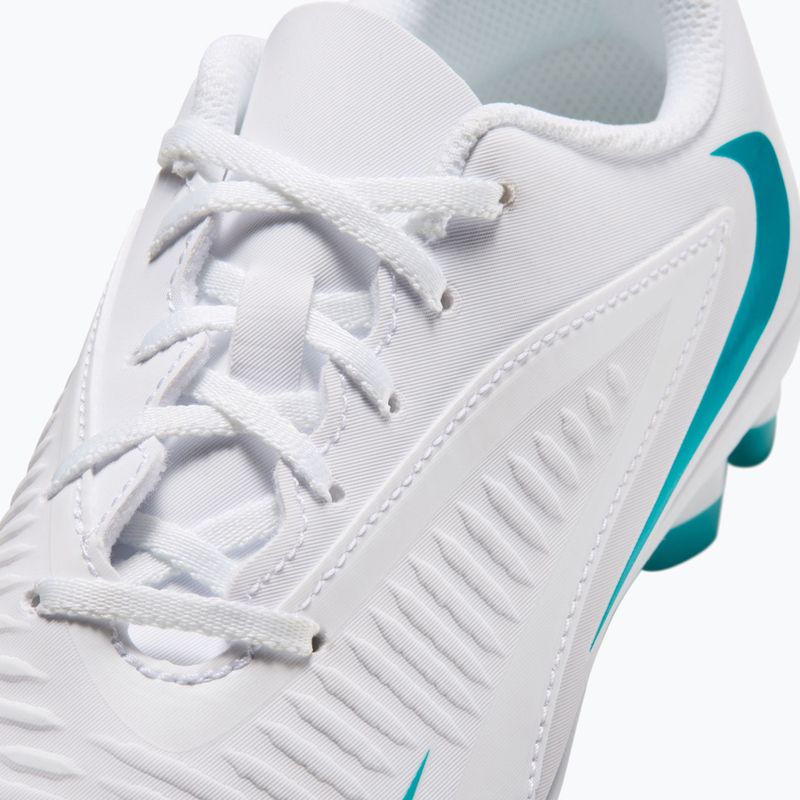 Detské kopačky Nike Phantom 6 Low Club Jr MG white/white/dusty cactus 5