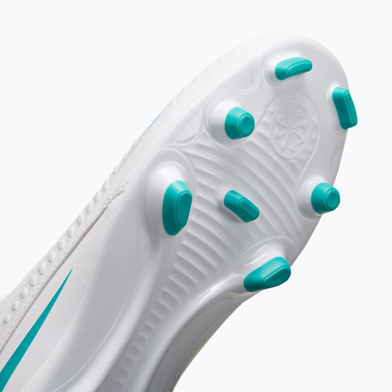 Detské kopačky Nike Phantom 6 Low Club Jr MG white/white/dusty cactus 7