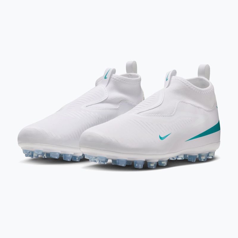 Detské kopačky Nike Phantom 6 High Academy AG white/white/dusty cactus 3