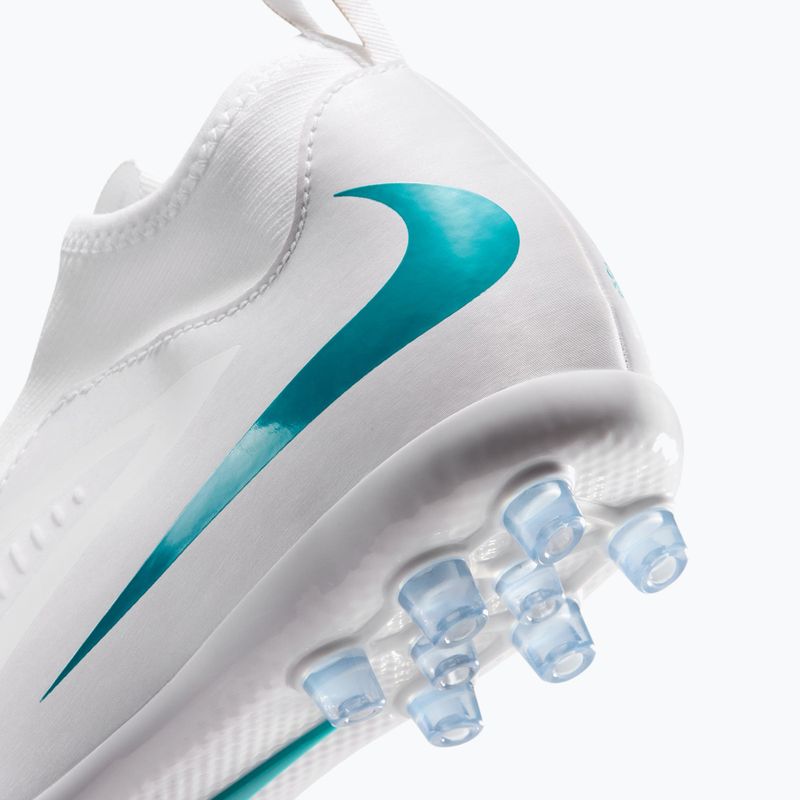 Detské kopačky Nike Phantom 6 High Academy AG white/white/dusty cactus 8