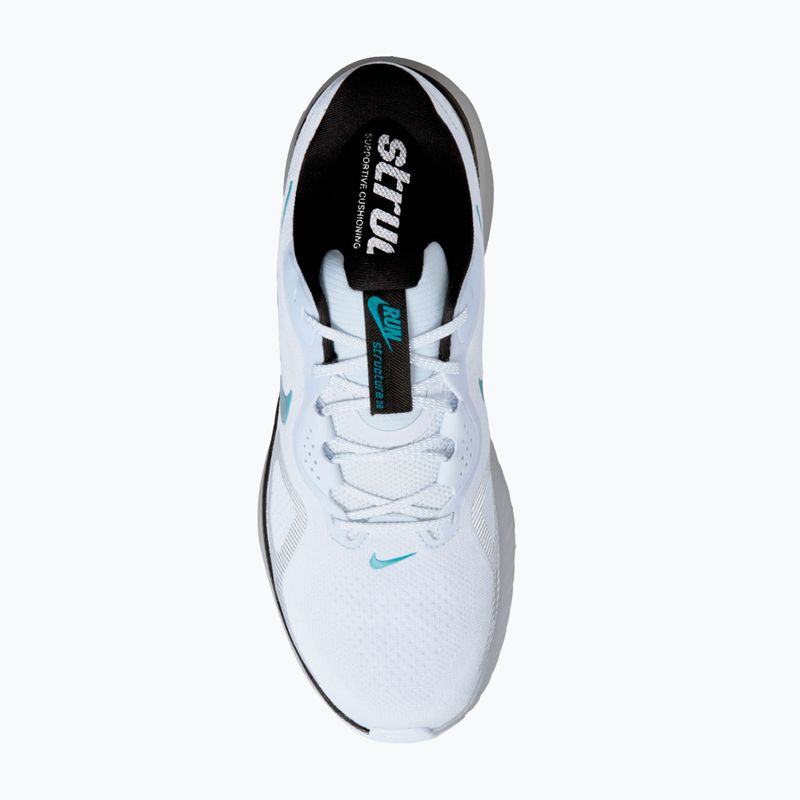 Pánske bežecké topánky Nike Structure 26 football grey/black/bright spruce 2