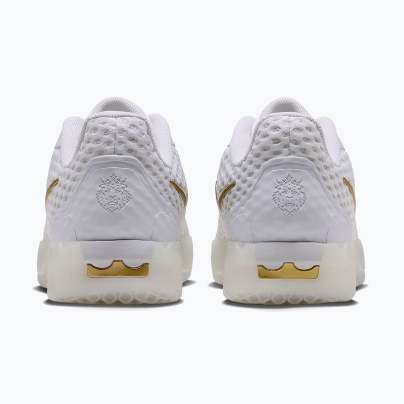 Pánske basketbalové topánky Nike LeBron Witness X white/white/photon dust/metallic gold 3