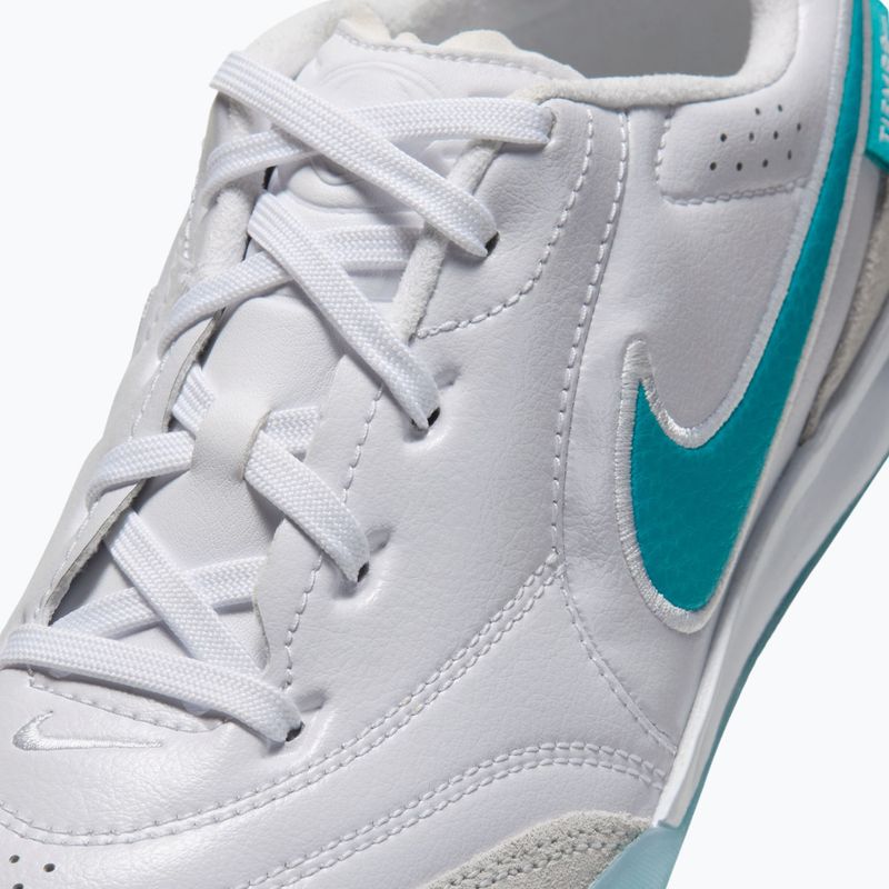 Detské kopačky Nike Tiempo Streetgato Jr white/white/dusty cactus 5