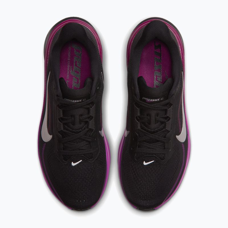 Dámske bežecké topánky Nike Pegasus 42 black/vivid purple/metallic silver 4
