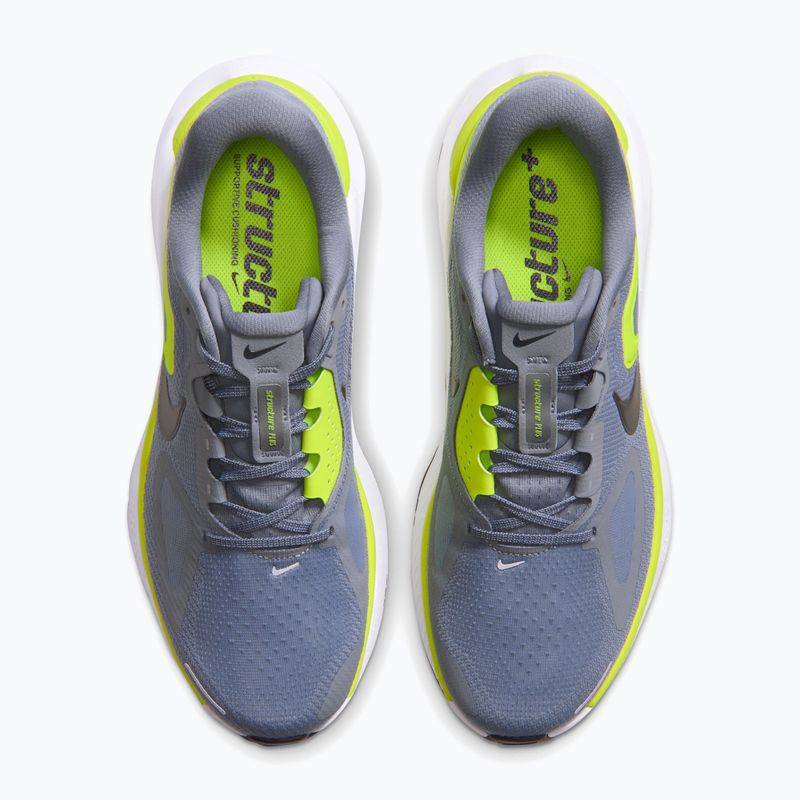 Pánske bežecké topánky Nike Structure Plus Cool Grey/Lemon Venom/White/Black 4
