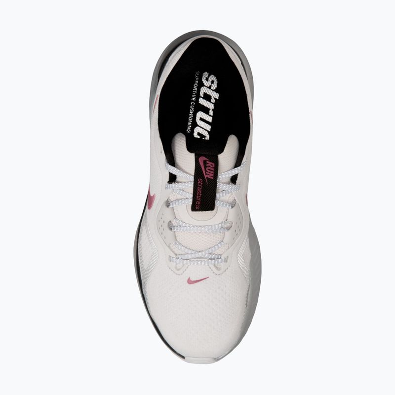 Dámske bežecké topánky Nike Structure 26 vast grey/metallic silver/black 2