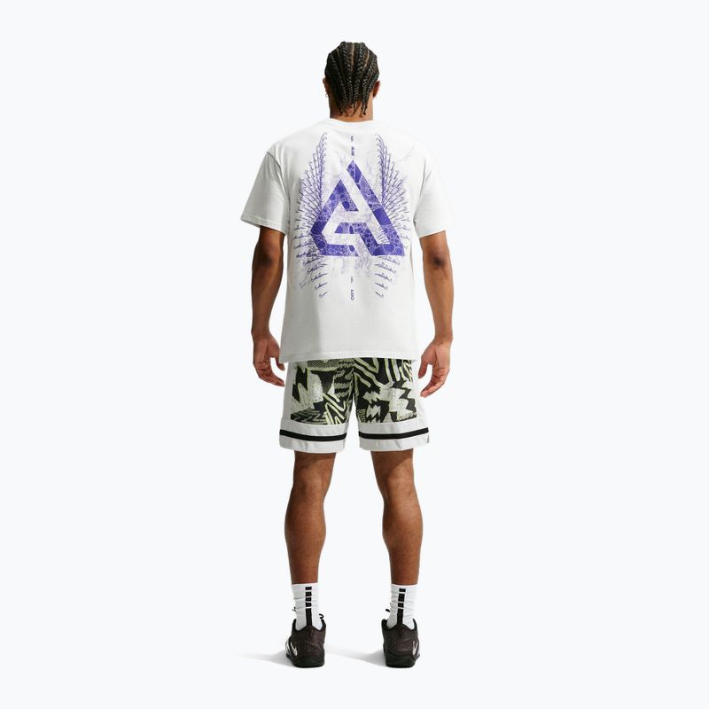 Pánske basketbalové šortky Nike Giannis volt/off white/off white 3