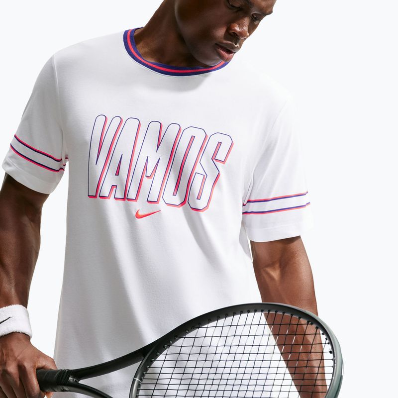 Pánske tričko Nike Court Dri-FIT Cotton white 4