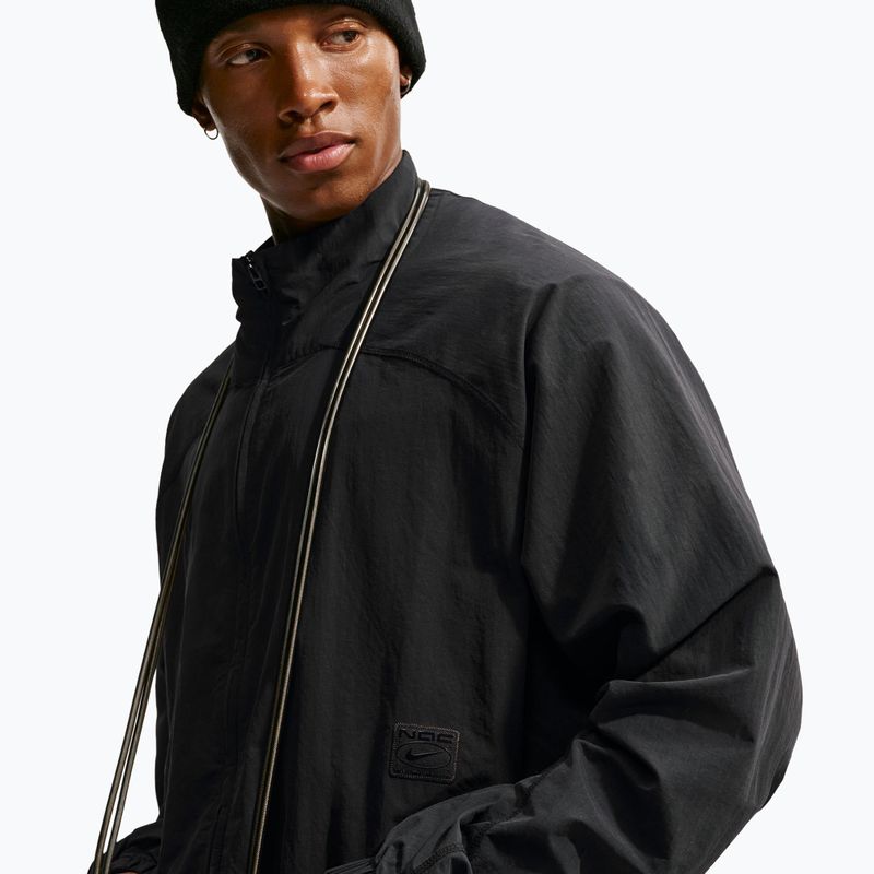 Pánska bunda Nike N.A.C. Dri-Fit Oversized Full Zip black/black 4