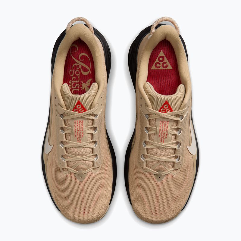 Pánske bežecké topánky Nike ACG Pegasus Trail linen/black/light crimson/light orewood brown 4
