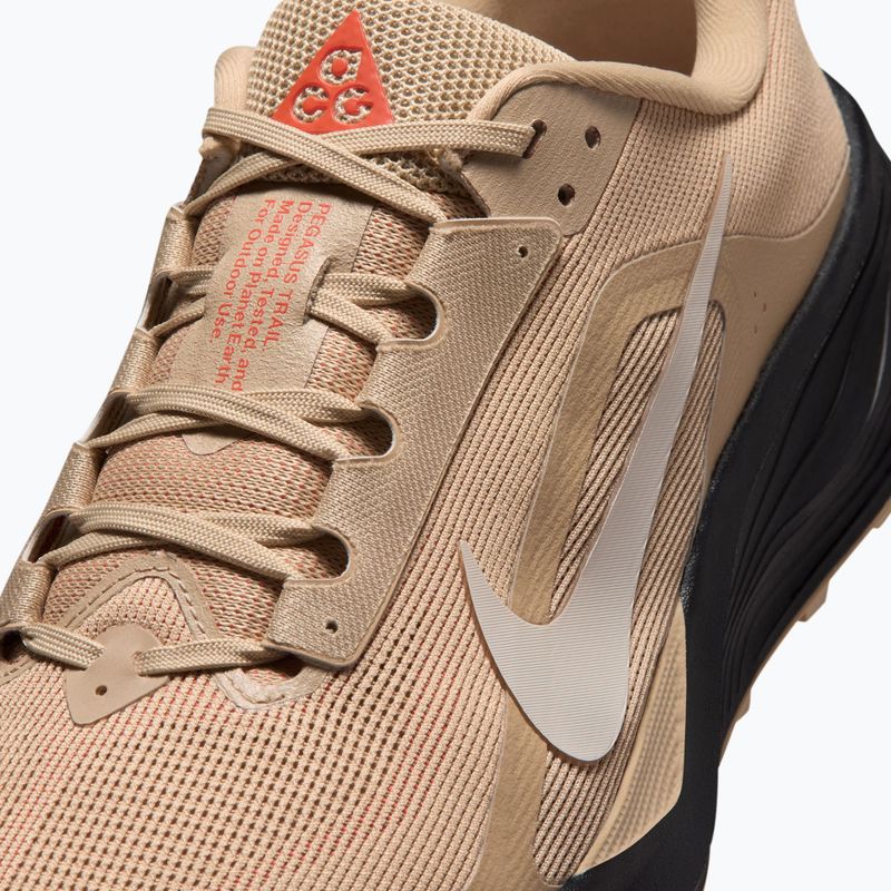 Pánske bežecké topánky Nike ACG Pegasus Trail linen/black/light crimson/light orewood brown 5