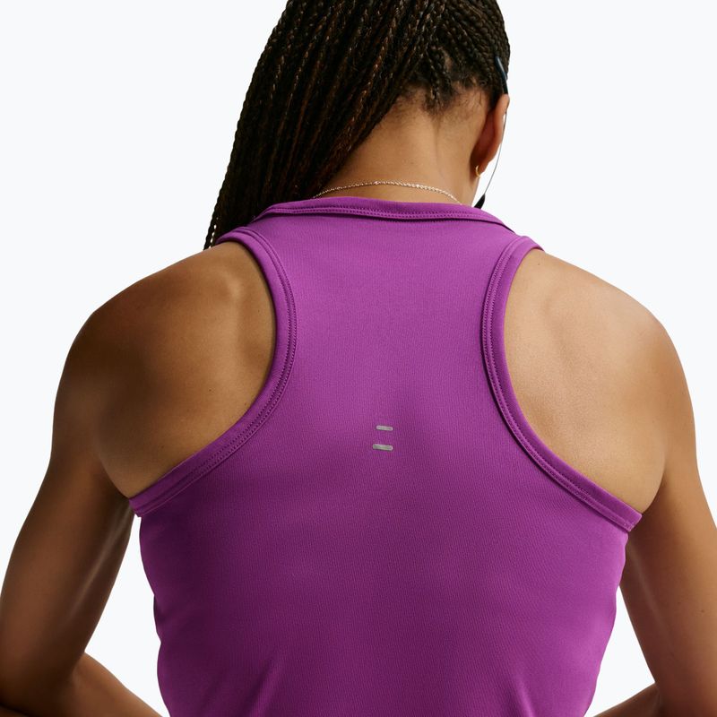 Dámske bežecké tričko Nike Tempo Dri-Fit Tank Top bold berry 6