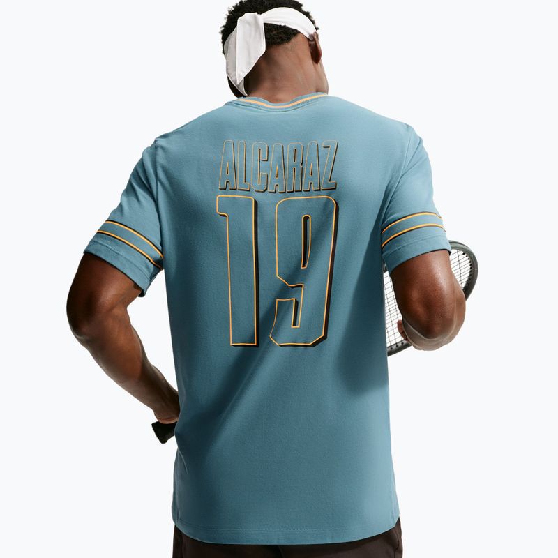 Pánske tričko Nike Court Dri-FIT Cotton smokey blue 5