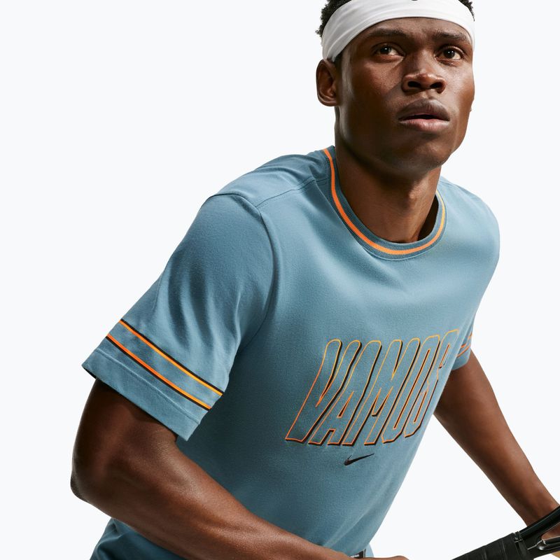 Pánske tričko Nike Court Dri-FIT Cotton smokey blue 6