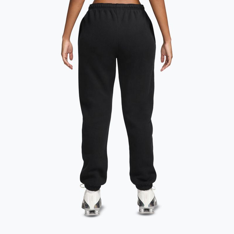 Dámske nohavice Nike Studio Fleece total black/sail 2