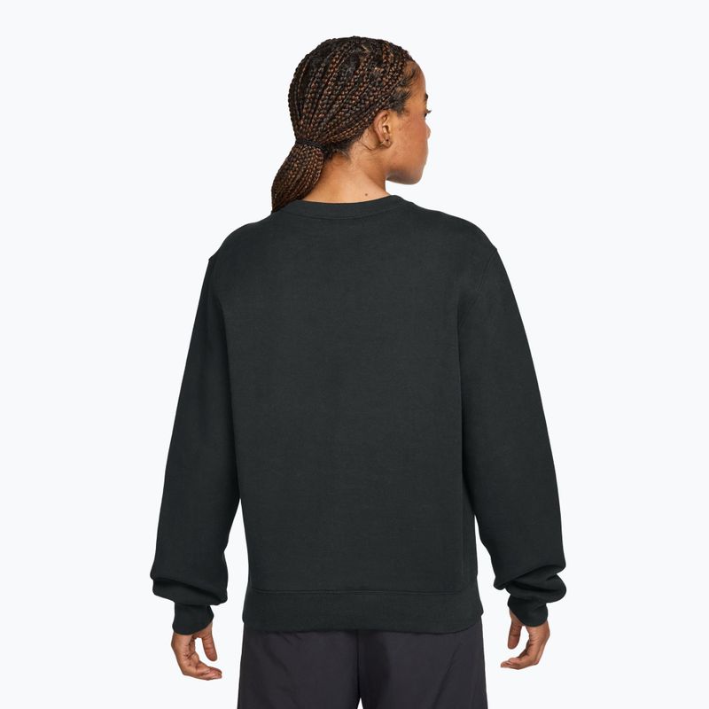 Dámska mikina Nike Studio Fleece total black/sail 2