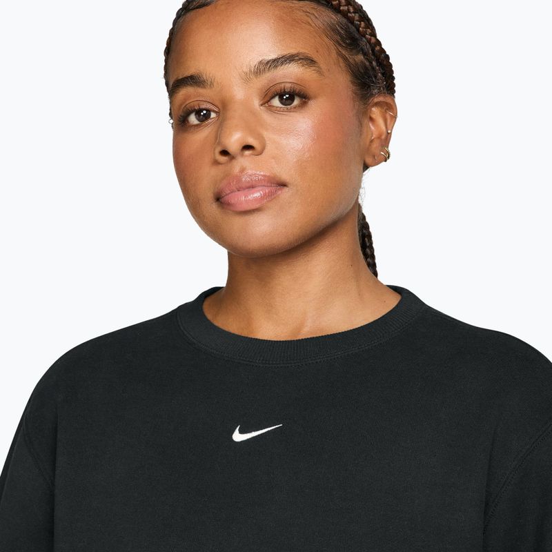 Dámska mikina Nike Studio Fleece total black/sail 3