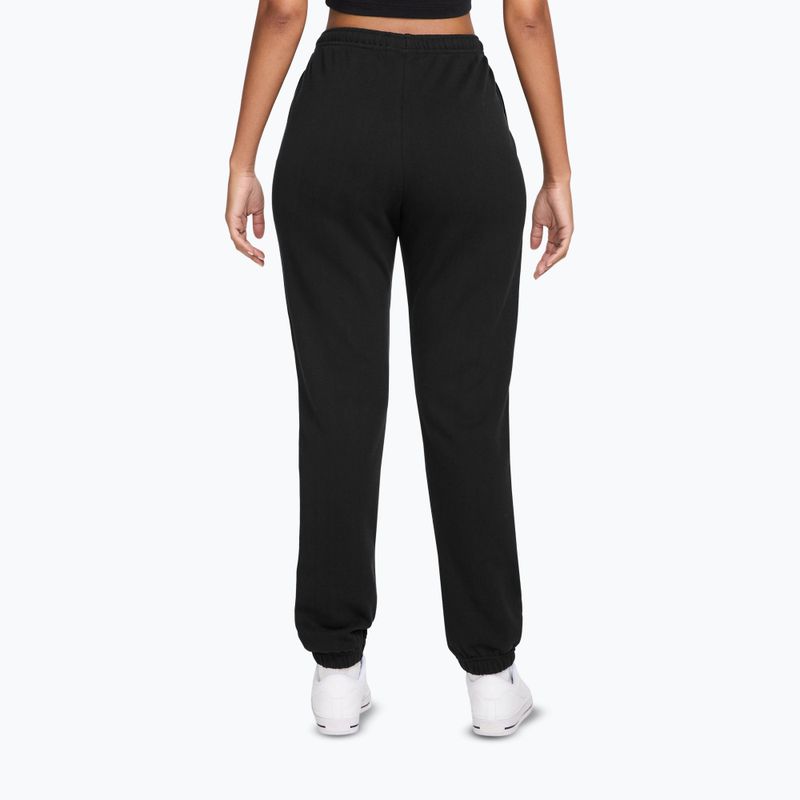 Dámske nohavice Nike Studio Fleece total black/sail 2