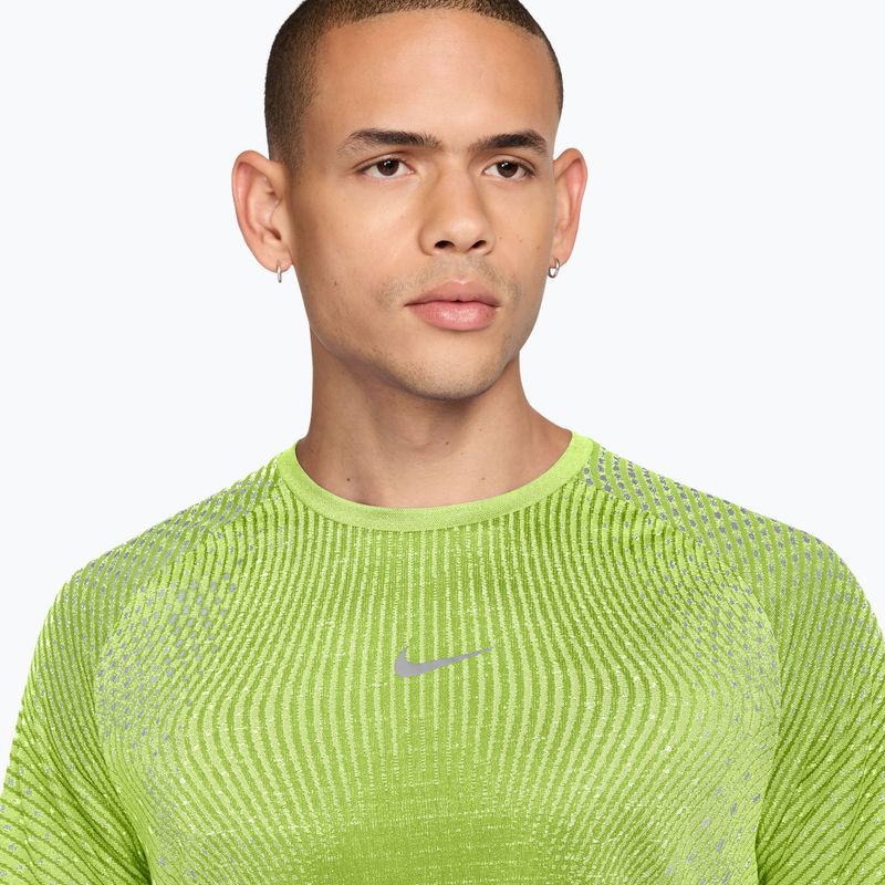 Pánske bežecké tričko Nike Stride Aero-FIT light lemon twist 3