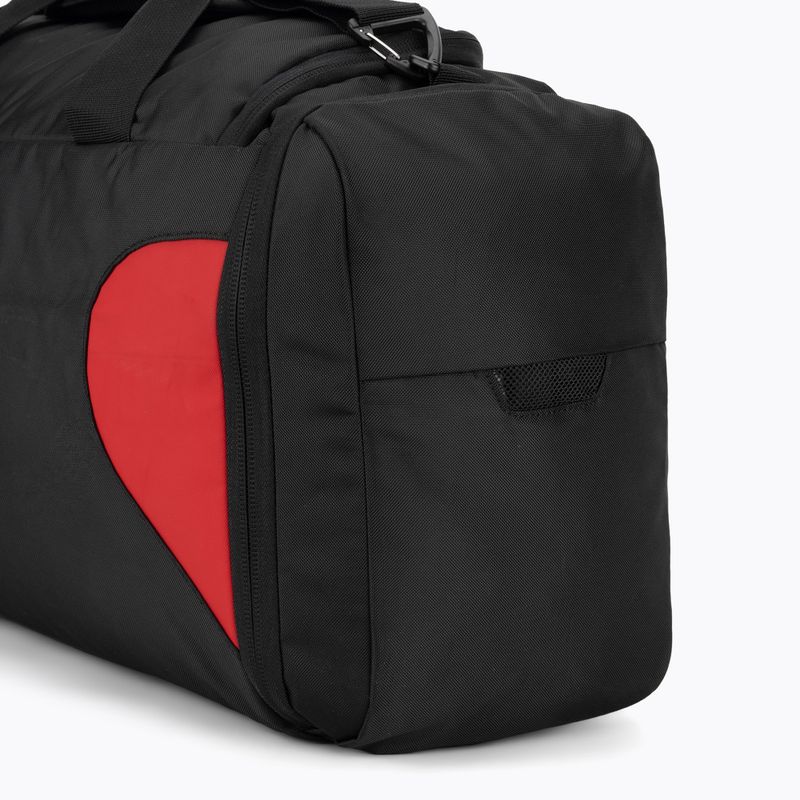 Tréningová taška  Jordan Jam Element Duffle 46 l black/gym red 6
