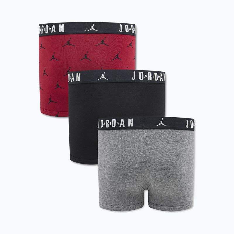 Detské bokserky Jordan JHB Flight Cotton Essential 3 pairs gym red 2