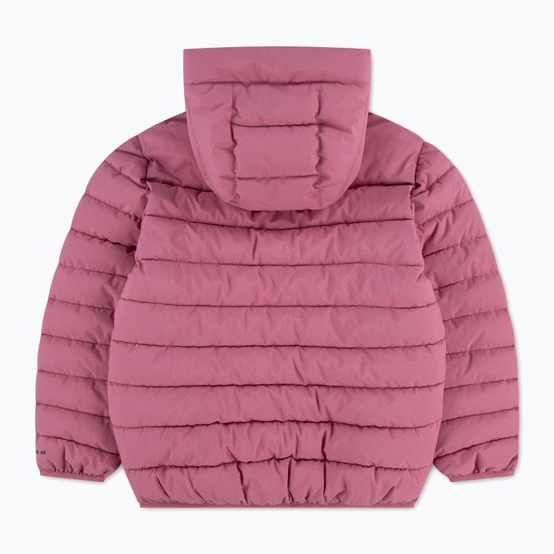 Detská bunda Jordan Midweight Puffer W/Pipping desert berry 2