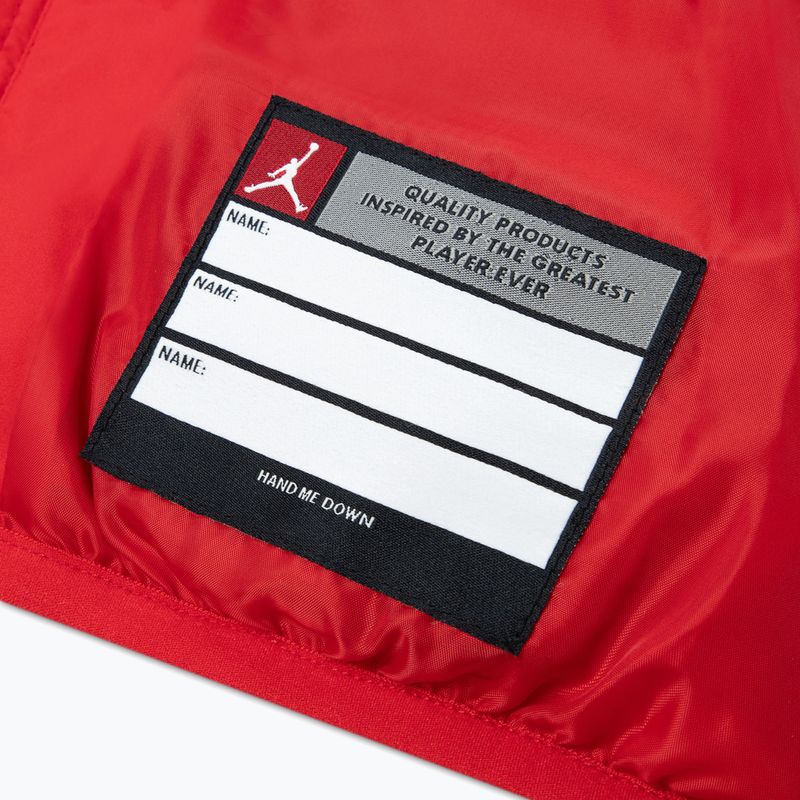 Detská bunda Jordan Midweight Puffer W/Pipping university red 4
