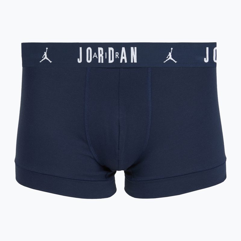 Pánske boxerky Nike Jordan Cotton Trunk 5pk gym red/black 3