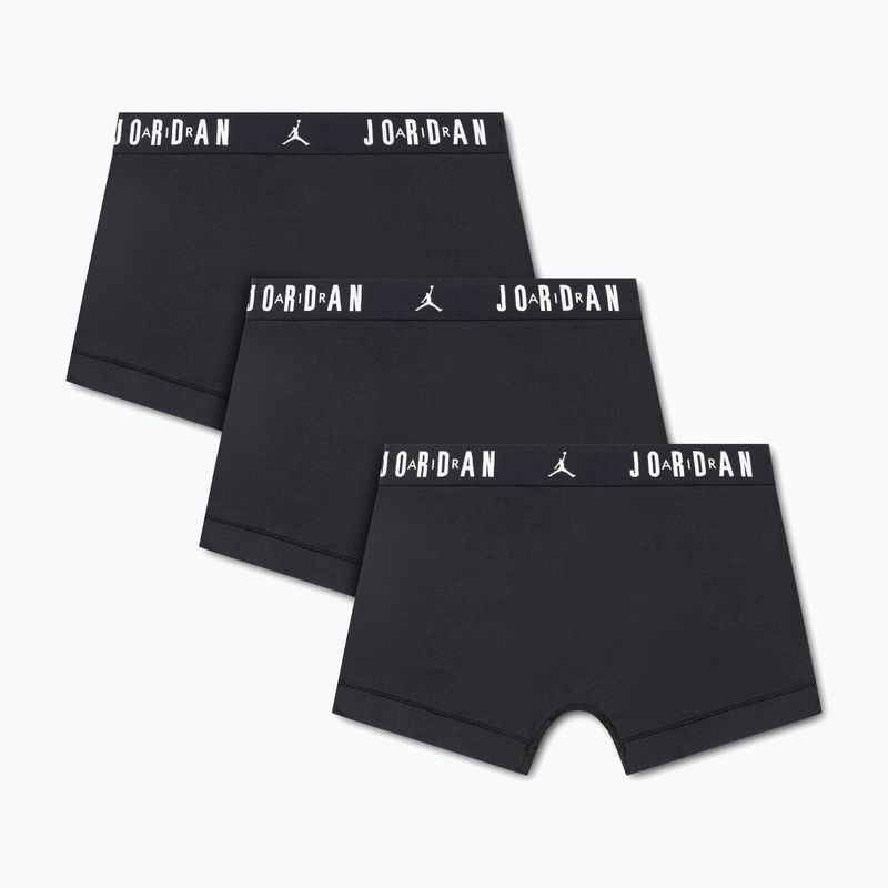 Pánske boxerky Jordan Flight Cotton Trunk 3pk black 2