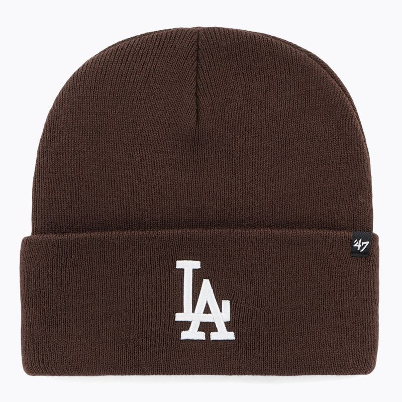 Zimná čiapka 47 Brand MLB Los Angeles Dodgers Sox Haymaker brown