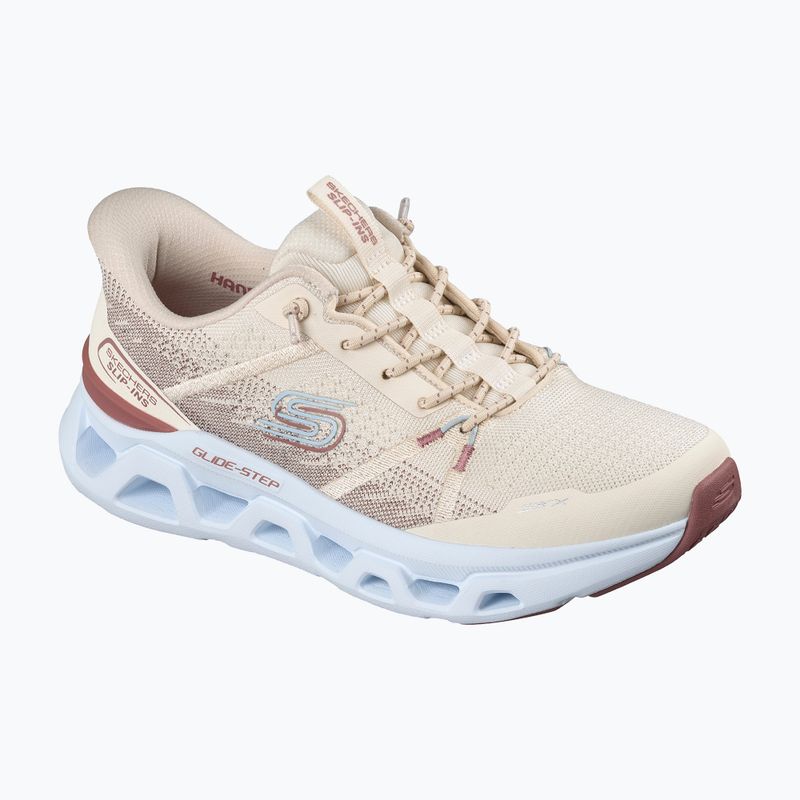 Dámske topánky SKECHERS Glide Step Altus Fast Lane beige 8
