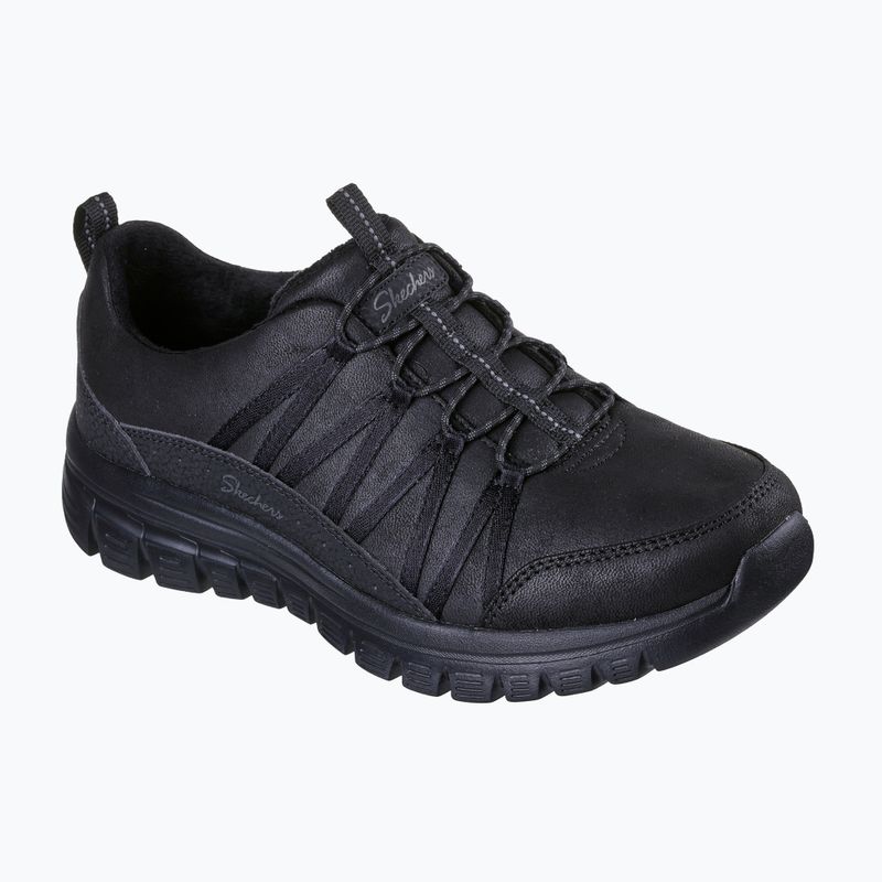 Dámske topánky SKECHERS Graceful Cozy Hug black 8