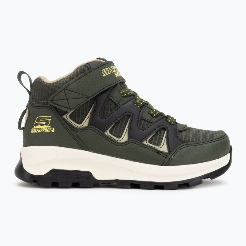 Detské topánky SKECHERS Storm Blazer Drizzle Squad olive/black 2