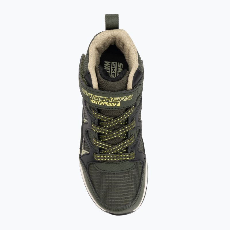 Detské topánky SKECHERS Storm Blazer Drizzle Squad olive/black 5