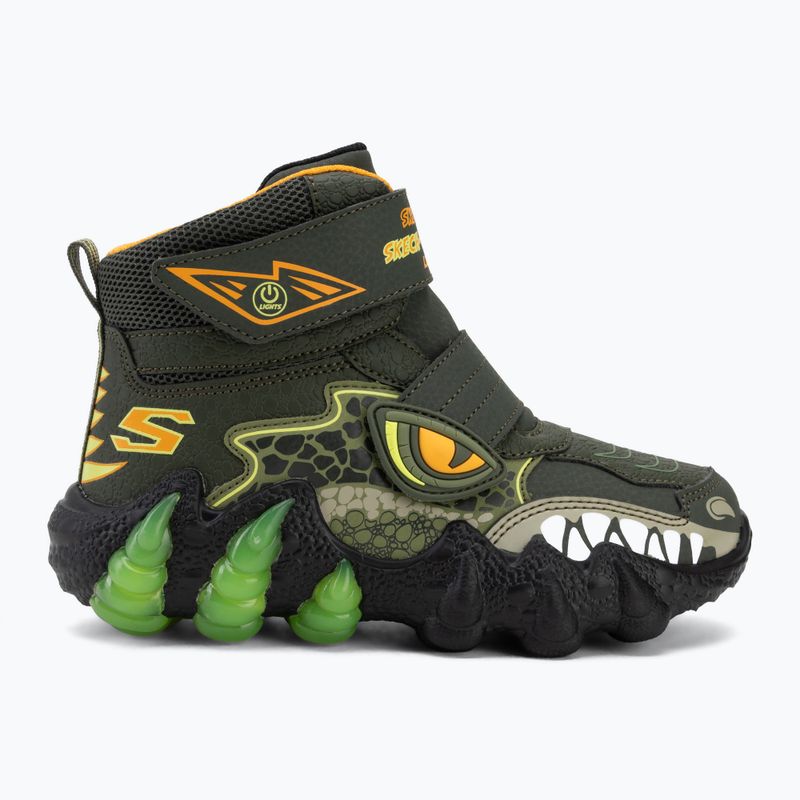 Detské snehule SKECHERS Skech-O-Saurus Lights 2.0 green 2