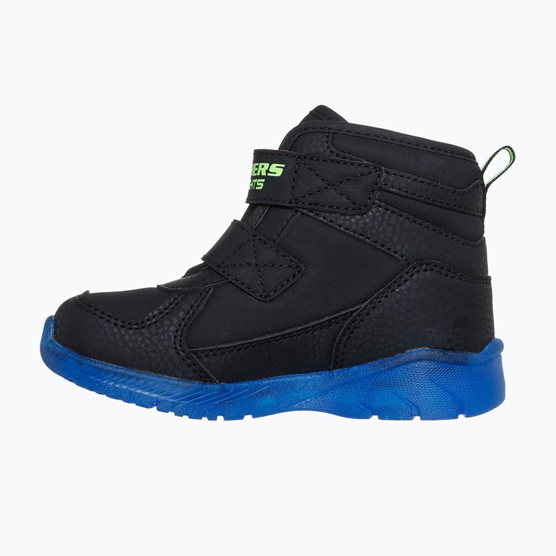 Detské topánky SKECHERS Illumi-Brights Splash Beams black/blue/lime 11